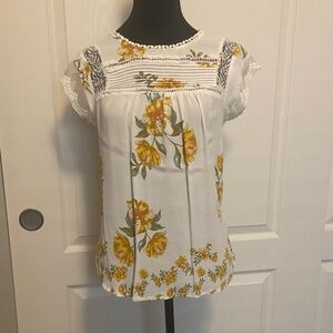 Daniel Rainn floral blouse